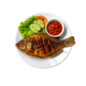 banku with full tiliapia