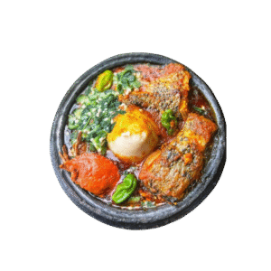 banku with okro stew